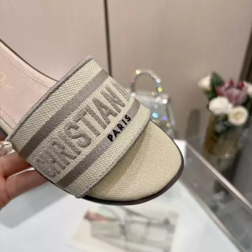 Replica Christian Dior Slippers For Women #1357486 $82.00 USD for Wholesale