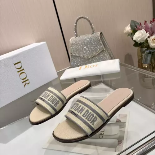 Christian Dior Slippers For Women #1357487 $82.00 USD, Wholesale Replica Christian Dior Slippers