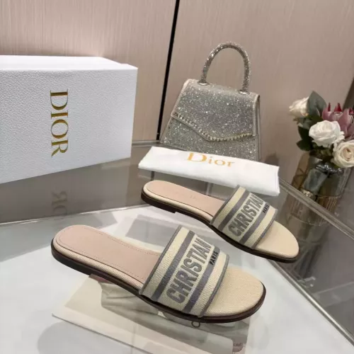 Replica Christian Dior Slippers For Women #1357487 $82.00 USD for Wholesale