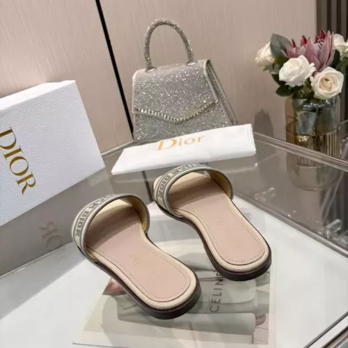 Replica Christian Dior Slippers For Women #1357487 $82.00 USD for Wholesale