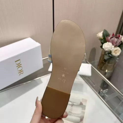 Replica Christian Dior Slippers For Women #1357488 $82.00 USD for Wholesale