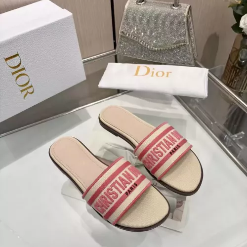 Replica Christian Dior Slippers For Women #1357489 $82.00 USD for Wholesale