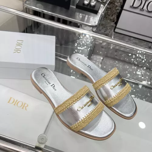 Replica Christian Dior Slippers For Women #1357490 $82.00 USD for Wholesale