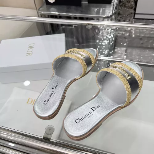 Replica Christian Dior Slippers For Women #1357490 $82.00 USD for Wholesale