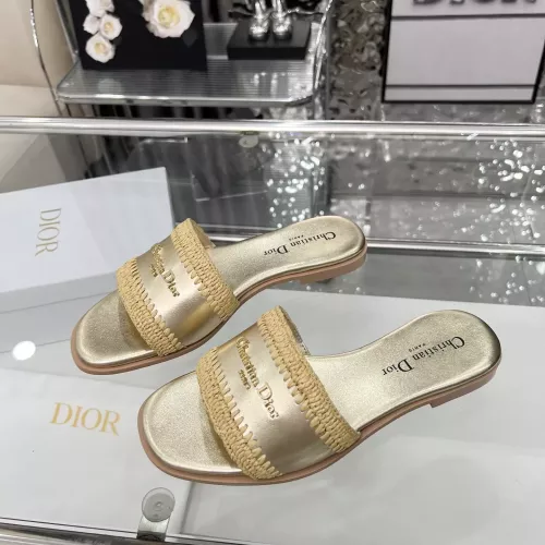 Christian Dior Slippers For Women #1357491 $82.00 USD, Wholesale Replica Christian Dior Slippers