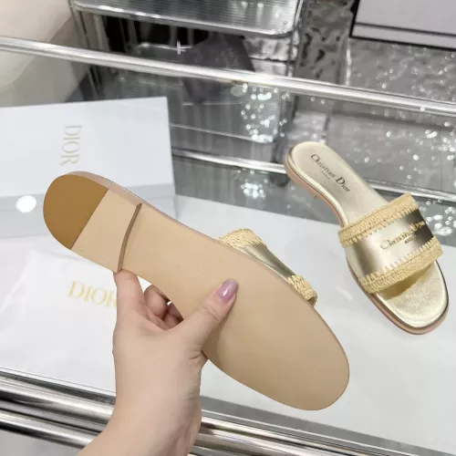 Replica Christian Dior Slippers For Women #1357491 $82.00 USD for Wholesale