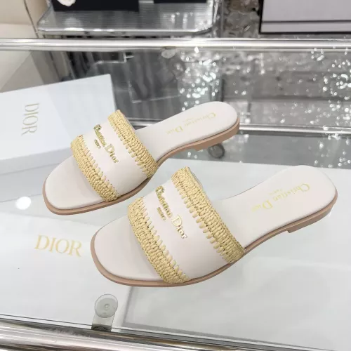 Christian Dior Slippers For Women #1357492 $82.00 USD, Wholesale Replica Christian Dior Slippers