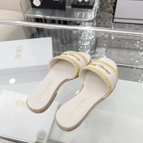 Replica Christian Dior Slippers For Women #1357492 $82.00 USD for Wholesale