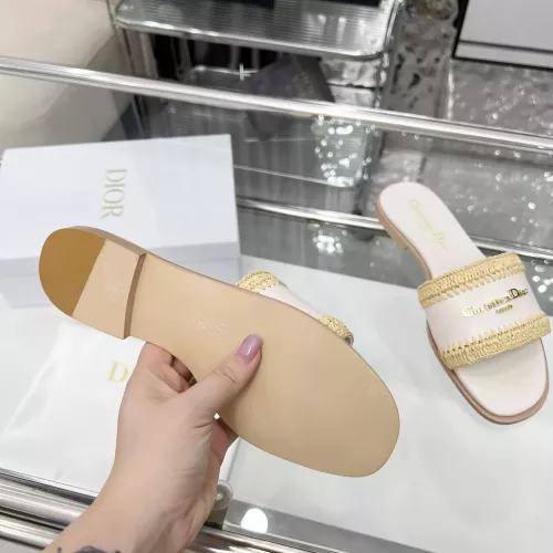 Replica Christian Dior Slippers For Women #1357492 $82.00 USD for Wholesale