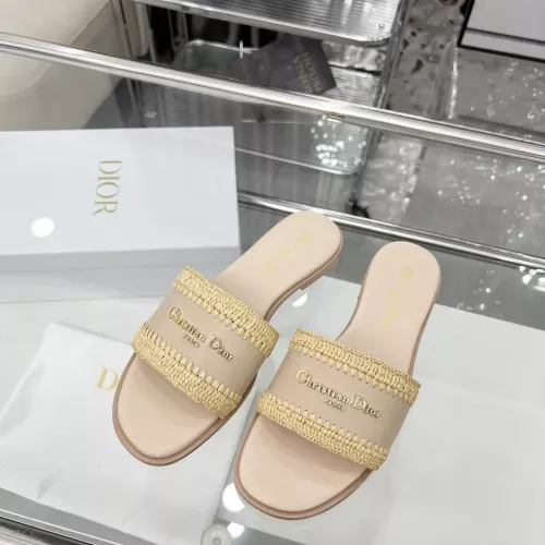 Replica Christian Dior Slippers For Women #1357493 $82.00 USD for Wholesale