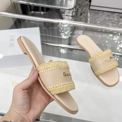 Replica Christian Dior Slippers For Women #1357493 $82.00 USD for Wholesale