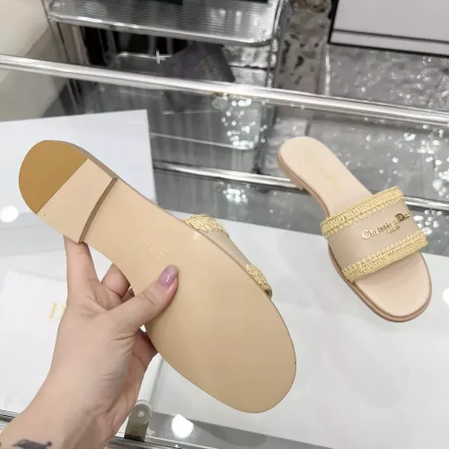 Replica Christian Dior Slippers For Women #1357493 $82.00 USD for Wholesale