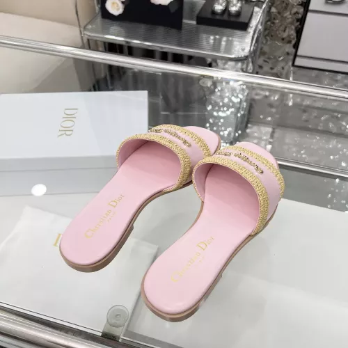Replica Christian Dior Slippers For Women #1357494 $82.00 USD for Wholesale