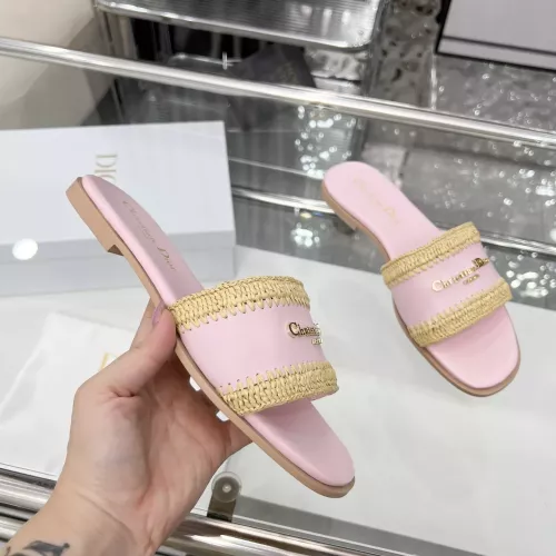 Replica Christian Dior Slippers For Women #1357494 $82.00 USD for Wholesale