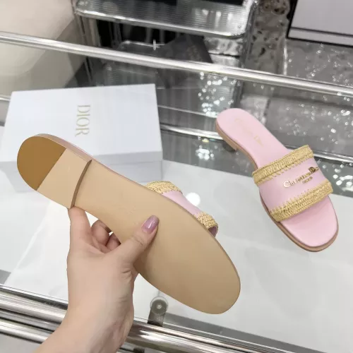 Replica Christian Dior Slippers For Women #1357494 $82.00 USD for Wholesale