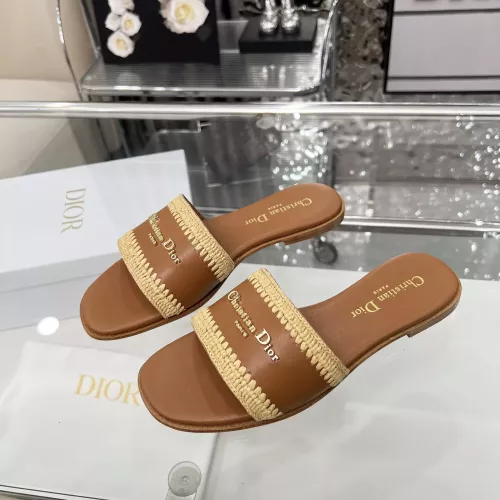 Christian Dior Slippers For Women #1357495 $82.00 USD, Wholesale Replica Christian Dior Slippers