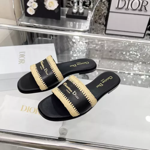 Christian Dior Slippers For Women #1357496 $82.00 USD, Wholesale Replica Christian Dior Slippers