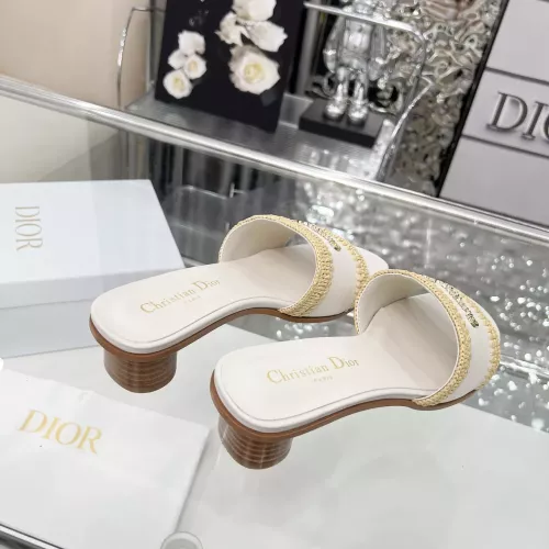 Replica Christian Dior Slippers For Women #1357499 $85.00 USD for Wholesale