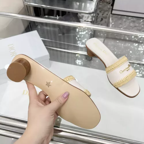 Replica Christian Dior Slippers For Women #1357499 $85.00 USD for Wholesale
