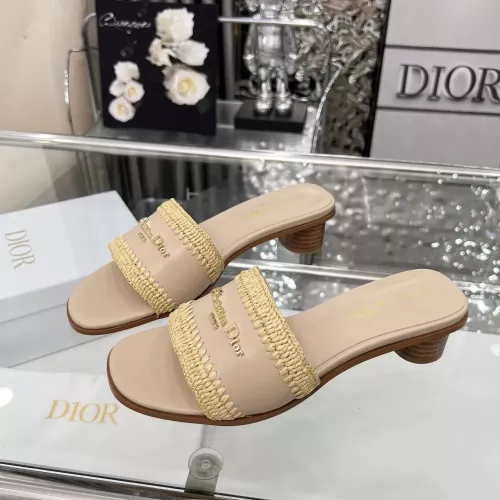 Christian Dior Slippers For Women #1357500 $85.00 USD, Wholesale Replica Christian Dior Slippers
