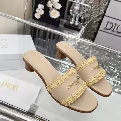 Replica Christian Dior Slippers For Women #1357500 $85.00 USD for Wholesale