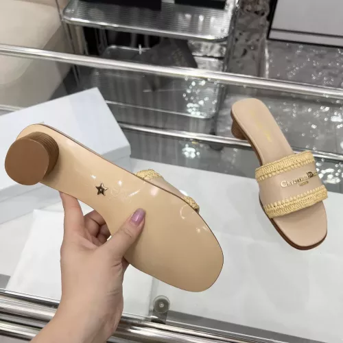 Replica Christian Dior Slippers For Women #1357500 $85.00 USD for Wholesale