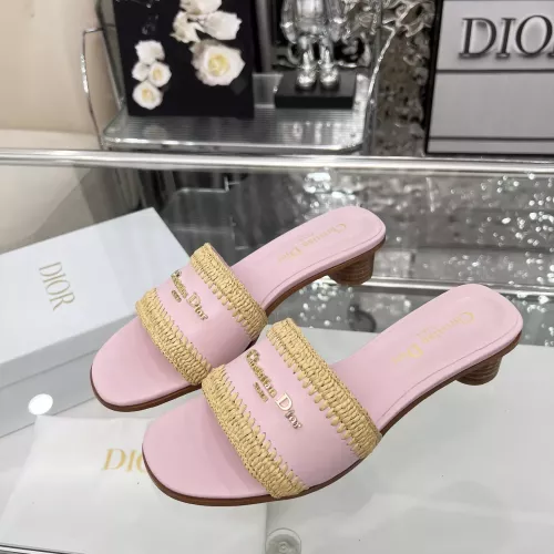 Christian Dior Slippers For Women #1357501 $85.00 USD, Wholesale Replica Christian Dior Slippers