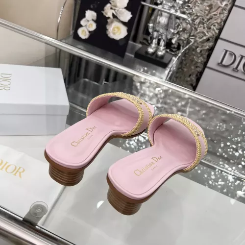 Replica Christian Dior Slippers For Women #1357501 $85.00 USD for Wholesale