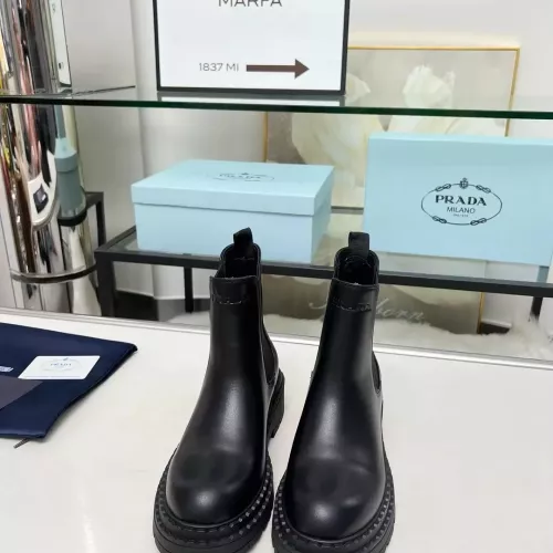 Replica Prada Boots For Women #1357506 $102.00 USD for Wholesale