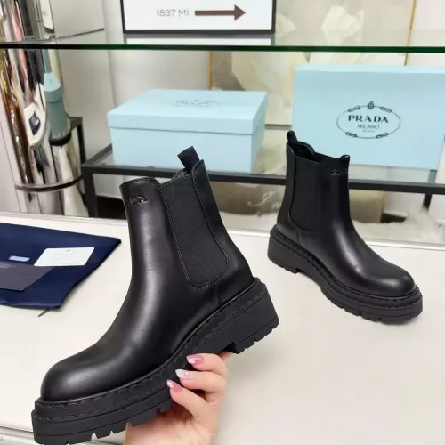 Replica Prada Boots For Women #1357506 $102.00 USD for Wholesale