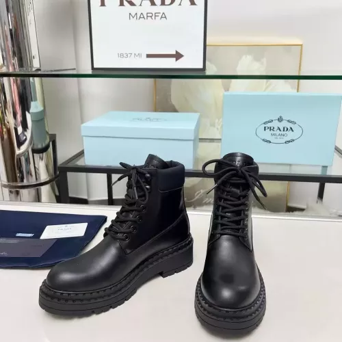 Replica Prada Boots For Women #1357508 $105.00 USD for Wholesale
