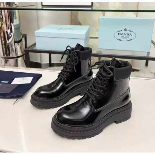 Prada Boots For Women #1357509 $105.00 USD, Wholesale Replica Prada Boots