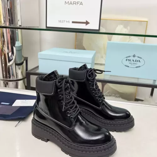 Replica Prada Boots For Women #1357509 $105.00 USD for Wholesale