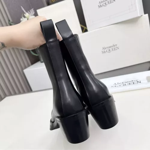 Replica Alexander McQueen Boots For Women #1357510 $105.00 USD for Wholesale