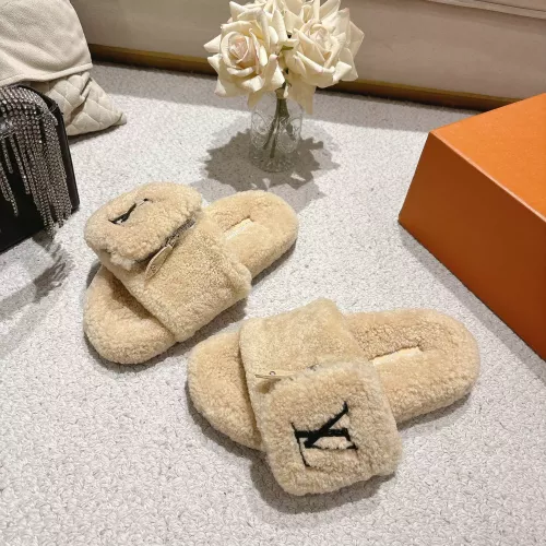 Louis Vuitton Slippers For Women #1357522 $98.00 USD, Wholesale Replica Louis Vuitton Slippers