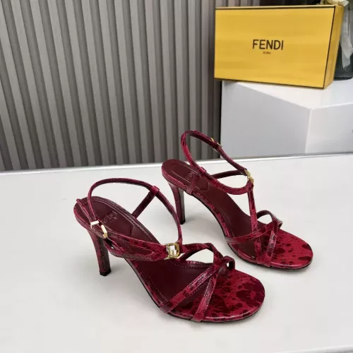 Replica Fendi Sandal For Women #1357532 $98.00 USD for Wholesale