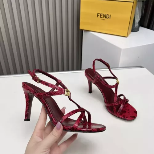 Replica Fendi Sandal For Women #1357532 $98.00 USD for Wholesale