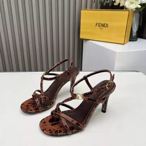 Fendi Sandal For Women #1357533 $98.00 USD, Wholesale Replica Fendi Sandal