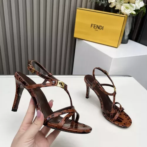 Replica Fendi Sandal For Women #1357533 $98.00 USD for Wholesale