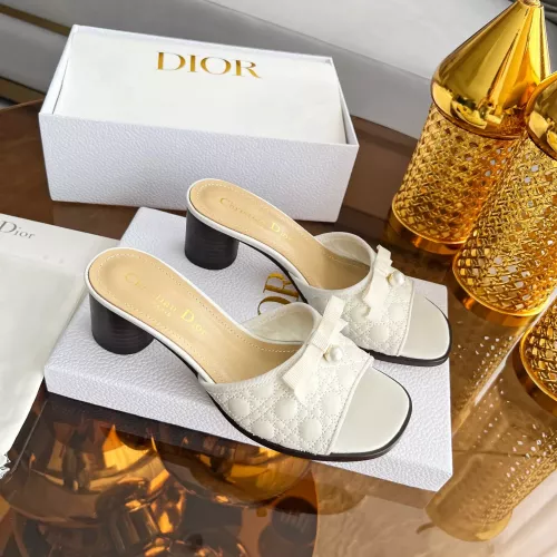 Replica Christian Dior Slippers For Women #1357545 $92.00 USD for Wholesale