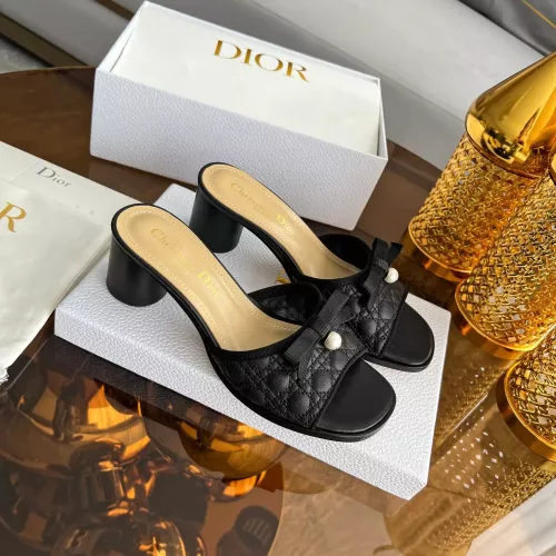 Replica Christian Dior Slippers For Women #1357546 $92.00 USD for Wholesale