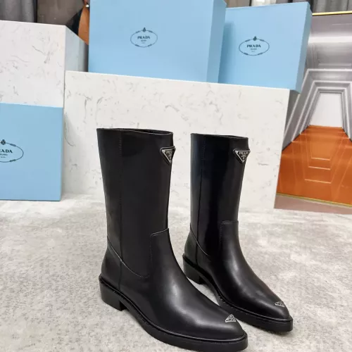 Replica Prada Boots For Women #1357553 $118.00 USD for Wholesale