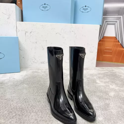 Replica Prada Boots For Women #1357554 $118.00 USD for Wholesale