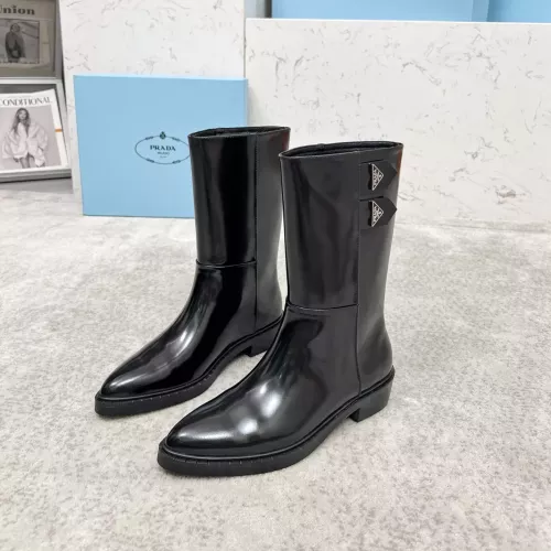 Prada Boots For Women #1357556 $118.00 USD, Wholesale Replica Prada Boots