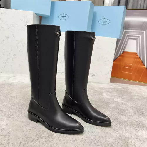 Replica Prada Boots For Women #1357558 $135.00 USD for Wholesale