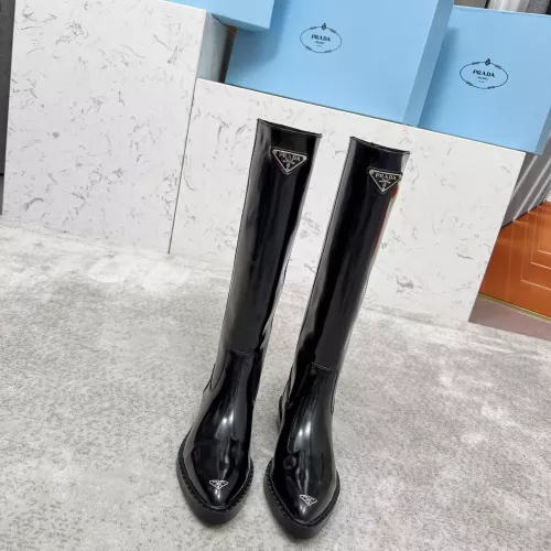 Replica Prada Boots For Women #1357559 $135.00 USD for Wholesale