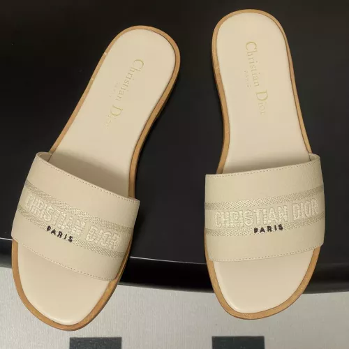 Replica Christian Dior Slippers For Women #1357563 $72.00 USD for Wholesale