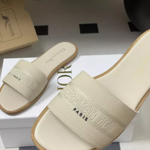 Replica Christian Dior Slippers For Women #1357563 $72.00 USD for Wholesale