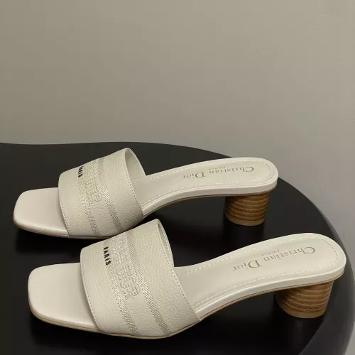 Replica Christian Dior Slippers For Women #1357570 $82.00 USD for Wholesale