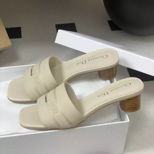Replica Christian Dior Slippers For Women #1357570 $82.00 USD for Wholesale